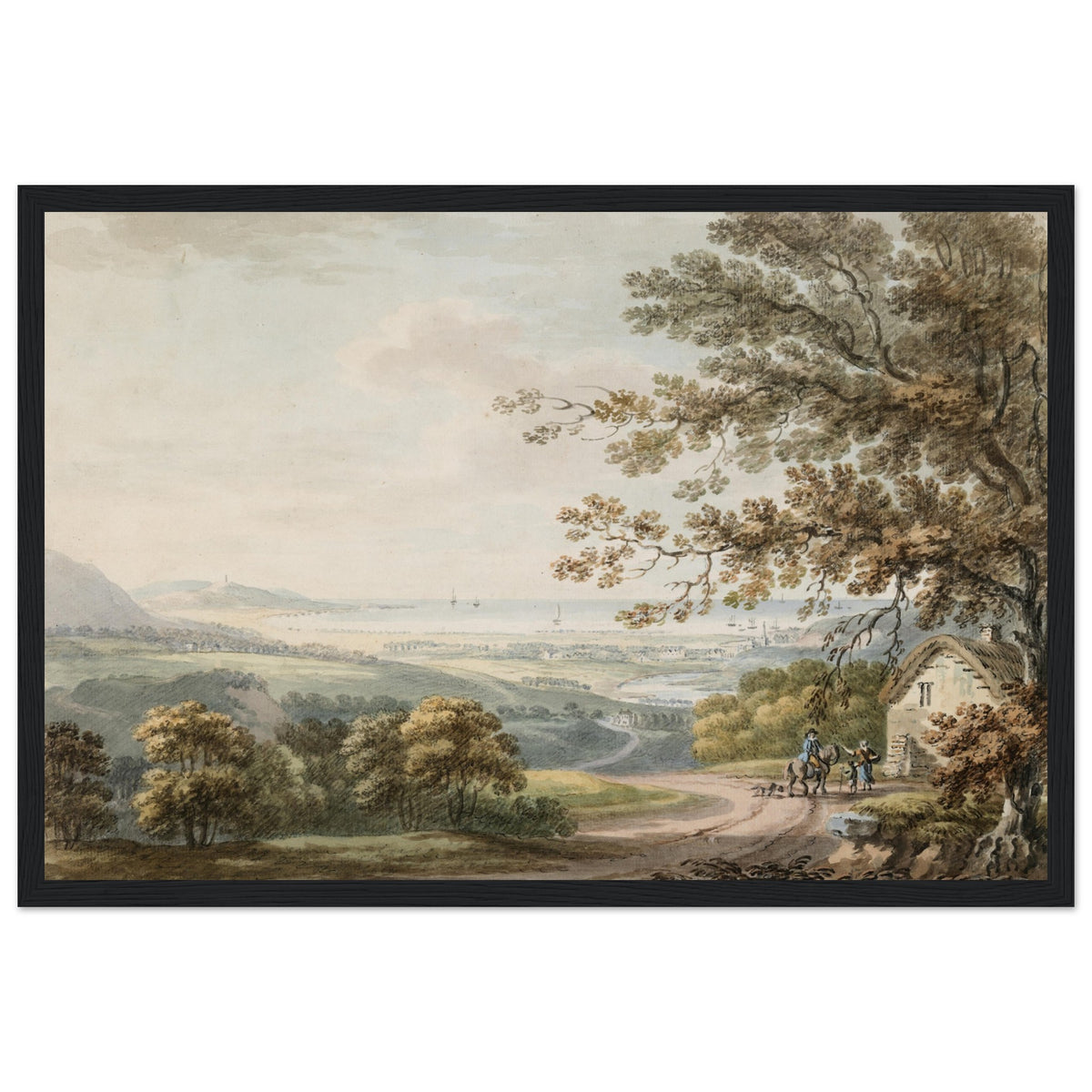 Thomas Sautelle Roberts – Countryside near Bray, Wicklow (view 14)