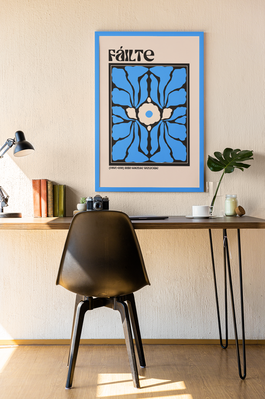 Fáilte – Irish Welcome Art Print | Gaeilge Wall Art | Irish Gift