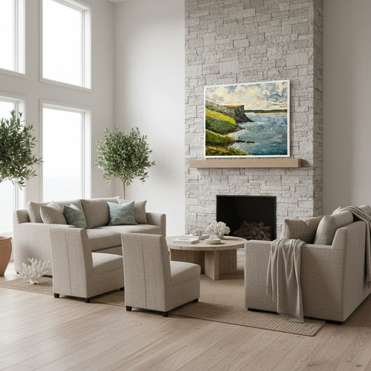 Murlough Bay & Fair Head, County Antrim – Irish Landscape Art Print