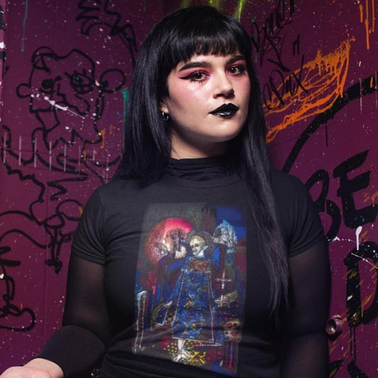 The Song of the Mad Prince by Harry Clarke (1917) T-Shirt - Unisex Vintage Black