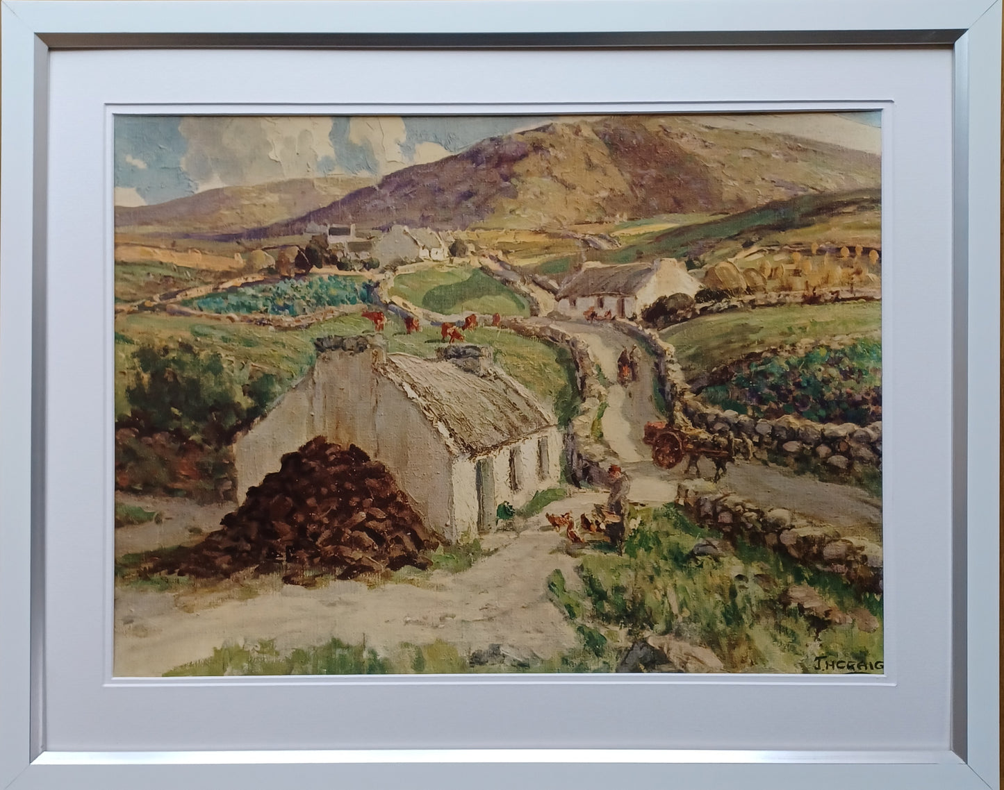 Ferienhäuser in Dunloe Donegal James Humbert Craig RHA