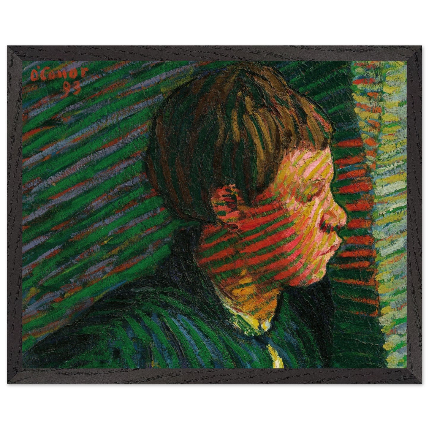 Breton Boy by Irish Artist Roderic O'Conor Art Print (view 6)
