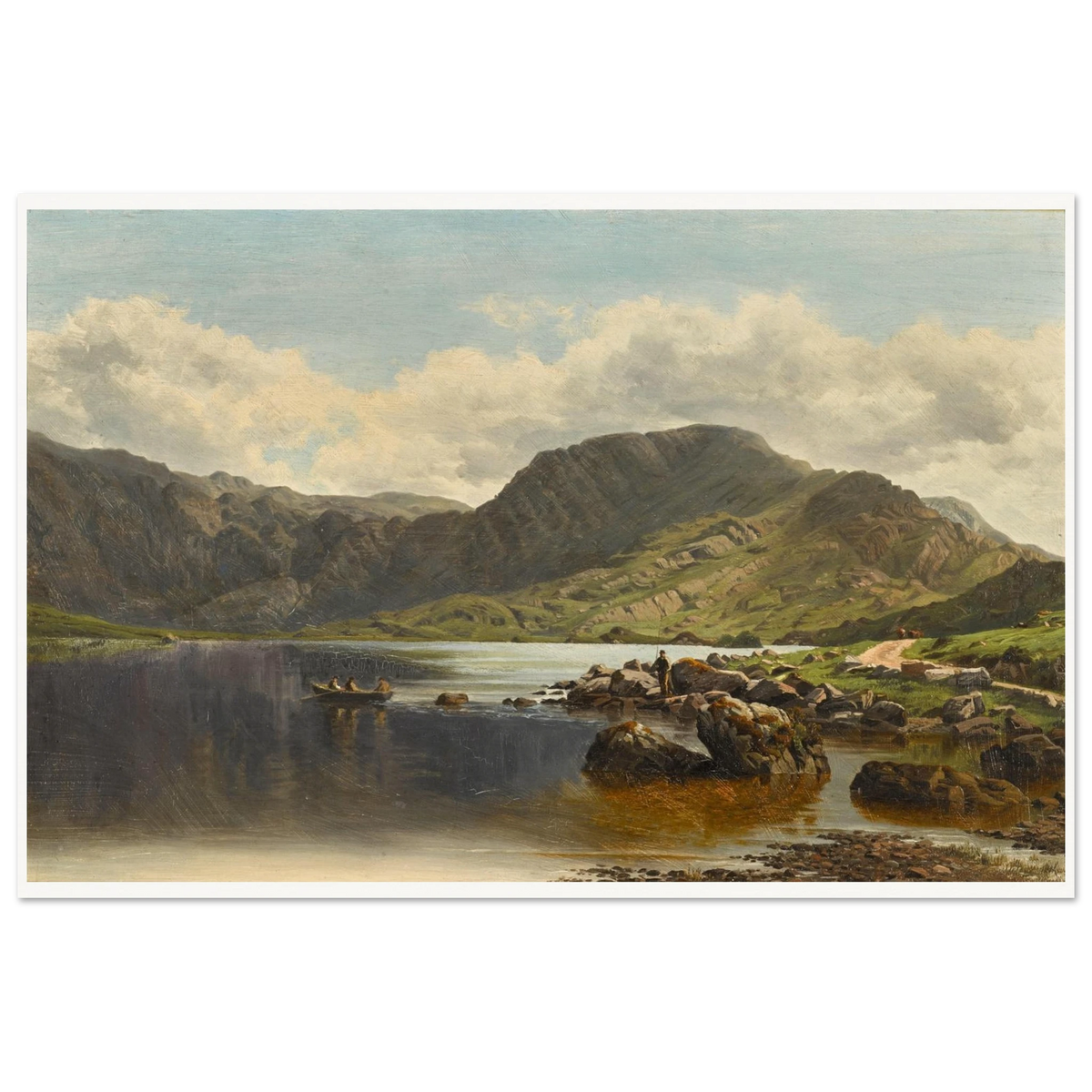 Cloon Lake, Glencar, Co. Kerry Irish Art Print (view 10)