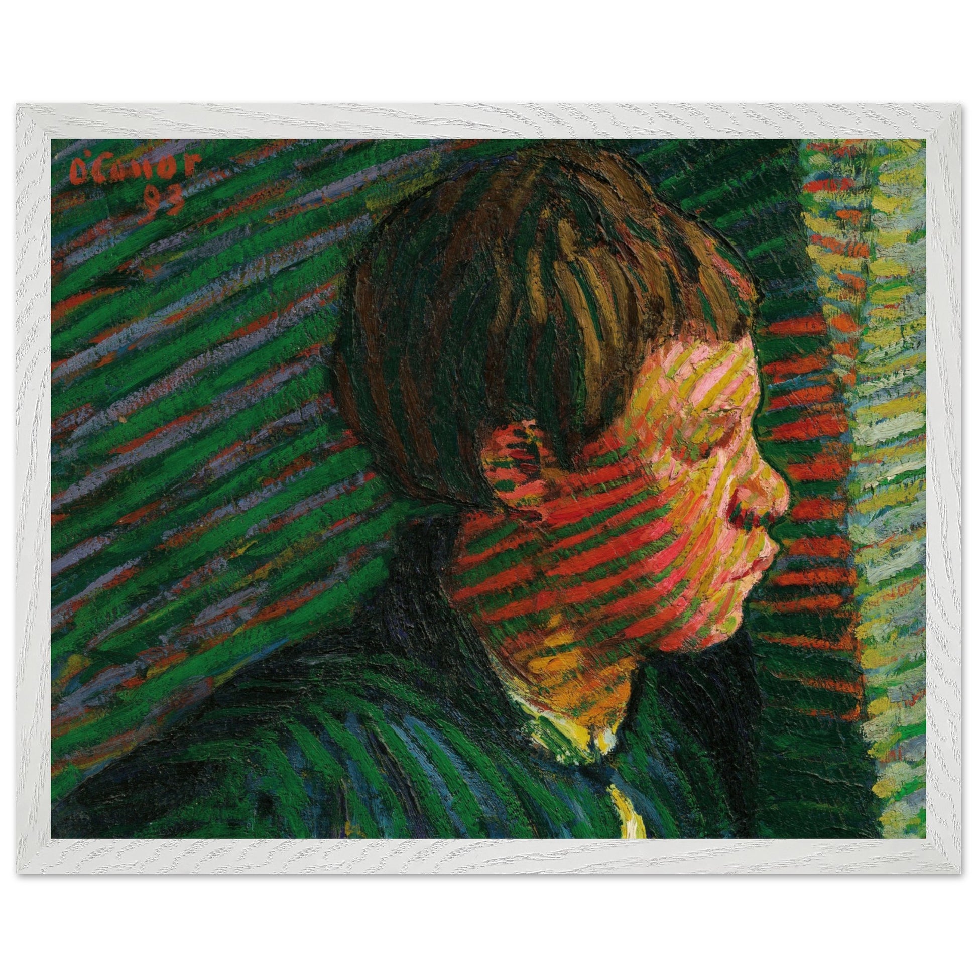 Breton Boy by Irish Artist Roderic O'Conor Art Print (view 5)