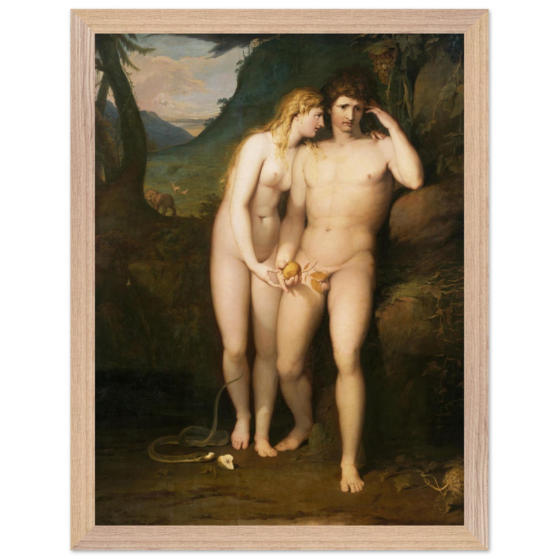 The Temptation of Adam (1767–70) – James Barry Art Print (view 5)