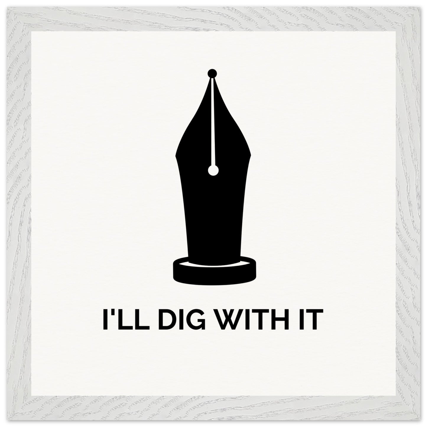 I’ll Dig With It – Seamus Heaney Quote Art Print (view 15)