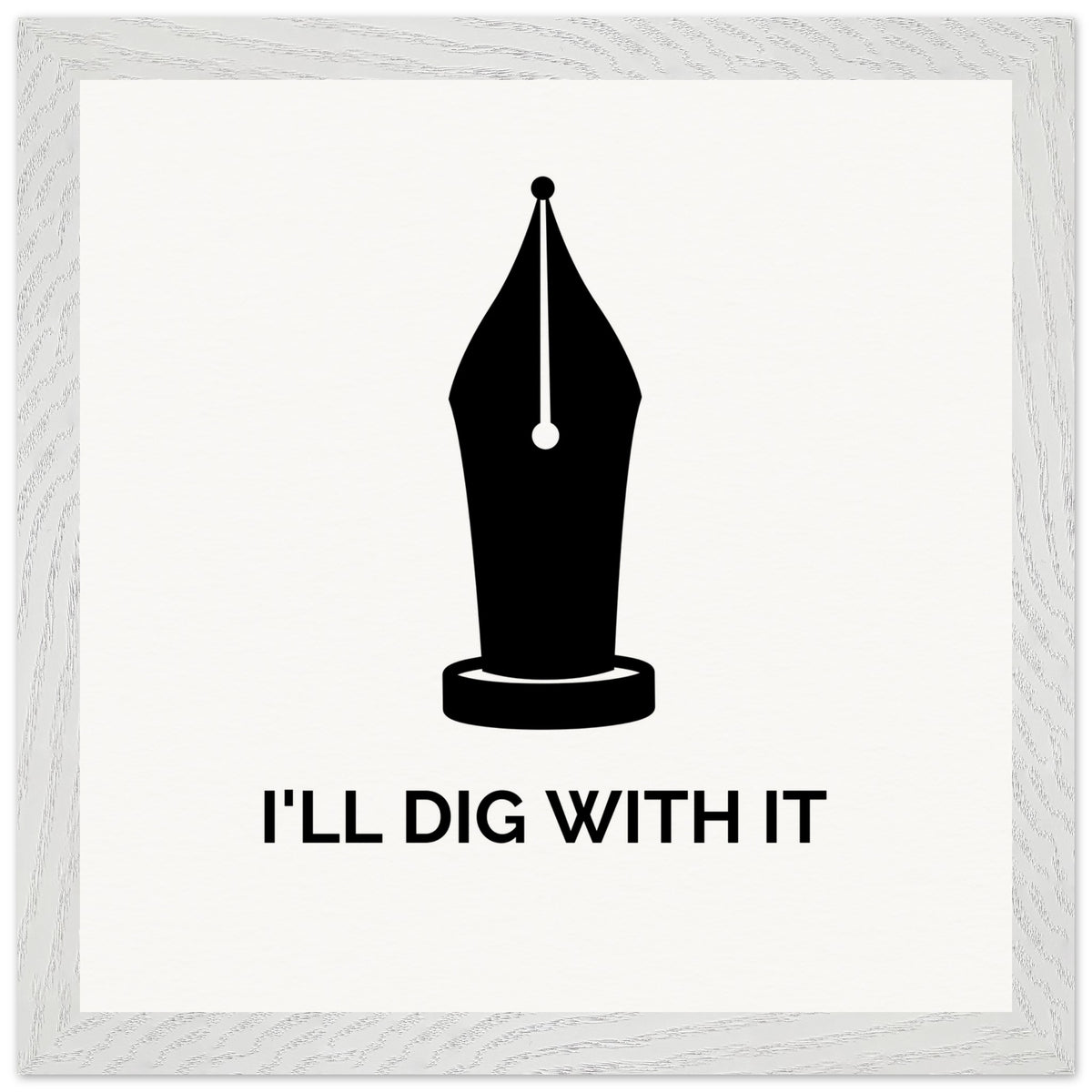 I’ll Dig With It – Seamus Heaney Quote Art Print (view 15)