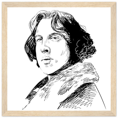 Oscar Wilde Kunstdruck 