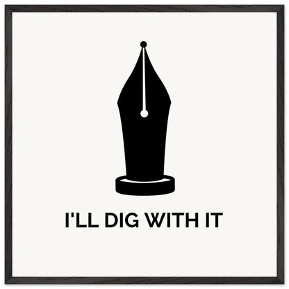 I’ll Dig With It – Seamus Heaney Quote Art Print (view 16)