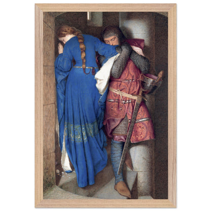 The Meeting on the Turret Stairs – Frederic William Burton (view 10)