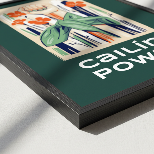 Cailíní Power – Irish Girl Power Art Print | Feminist Wall Art