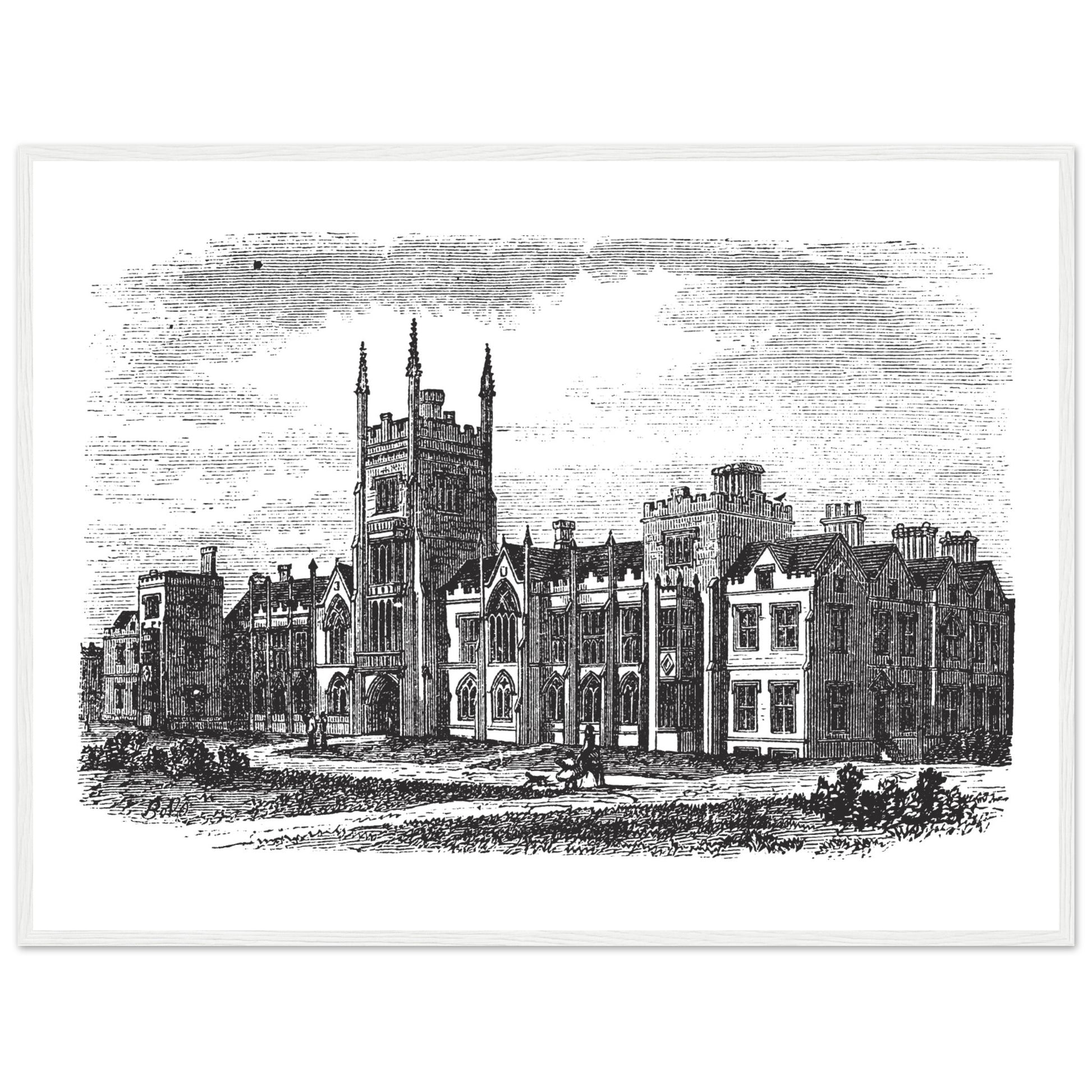 Belfast Queen's University Framed Wall Art Print – view 8 | Buy Irish Art