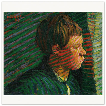 Breton Boy by Irish Artist Roderic O'Conor Art Print (view 4)