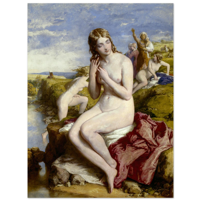 Bathers Surprised by Irish Artist William Mulready Art Print – view 11 | Buy Irish Art