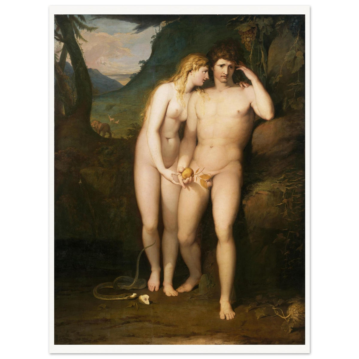 The Temptation of Adam (1767–70) – James Barry Art Print (view 14)