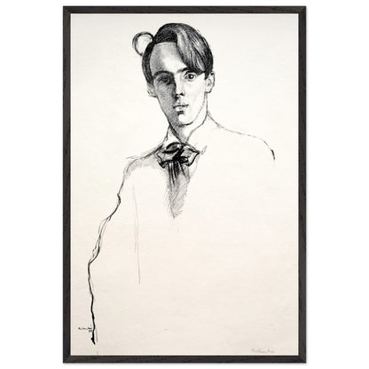 William Butler Yeats by William Rothenstein - Art Print (view 13)
