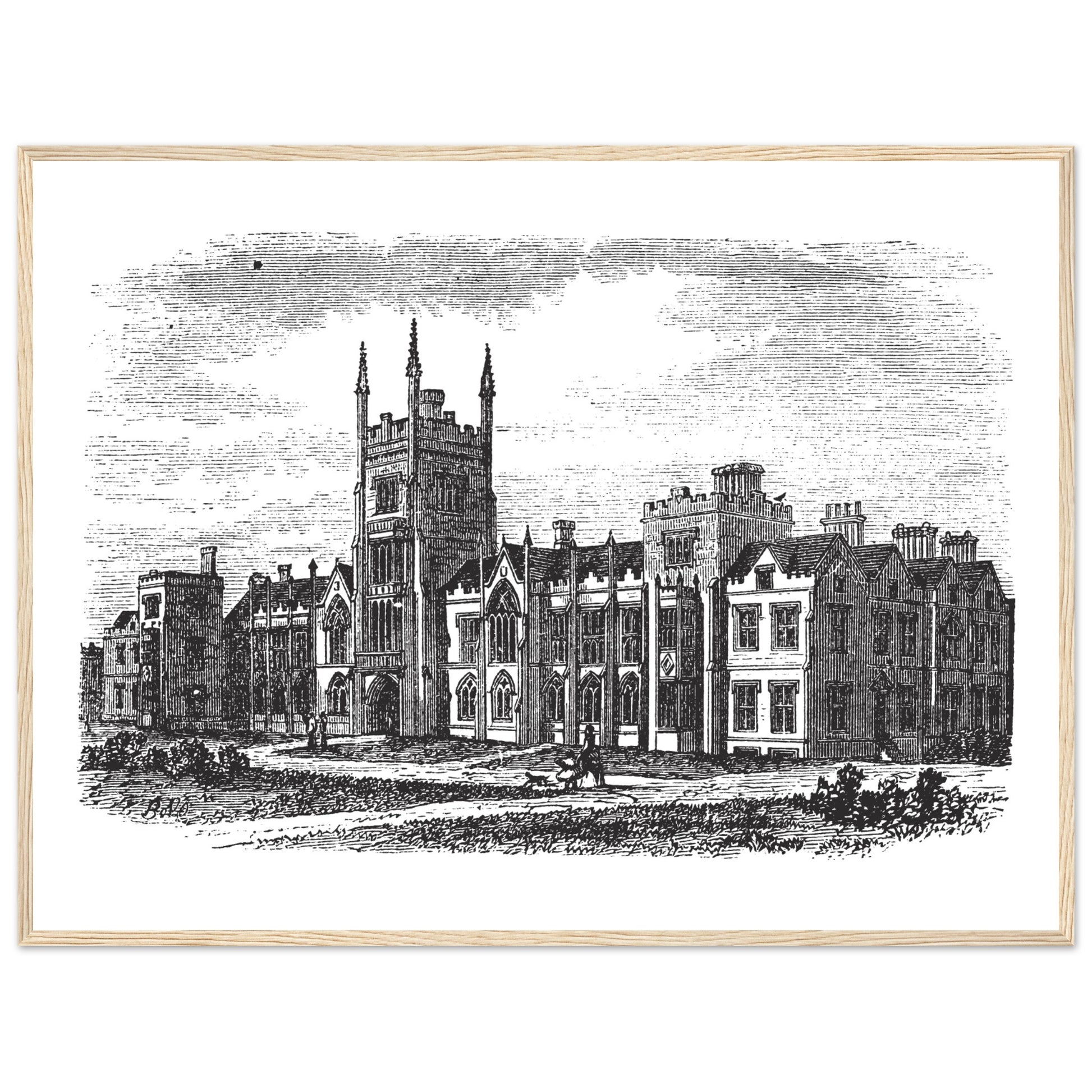 Belfast Queen's University Framed Wall Art Print – view 9 | Buy Irish Art