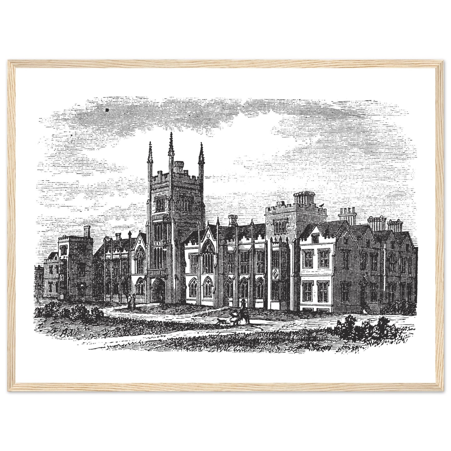 Belfast Queen's University Framed Wall Art Print – view 6 | Buy Irish Art