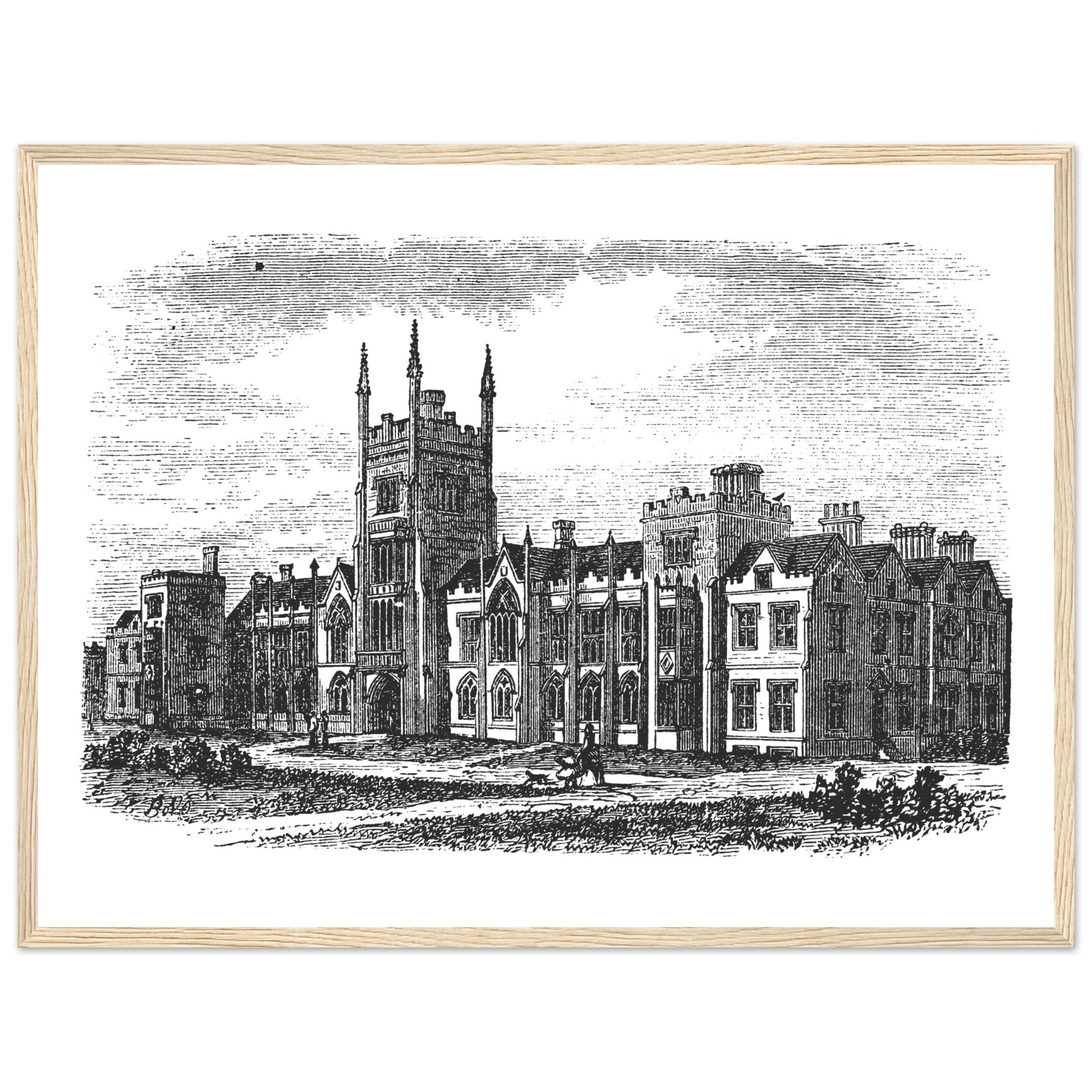Belfast Queen's University Framed Wall Art Print – view 6 | Buy Irish Art