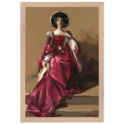 Lady Gwendeline Spencer-Churchill in The Merchant of Venice by John Lavery, fine art poster in room setting