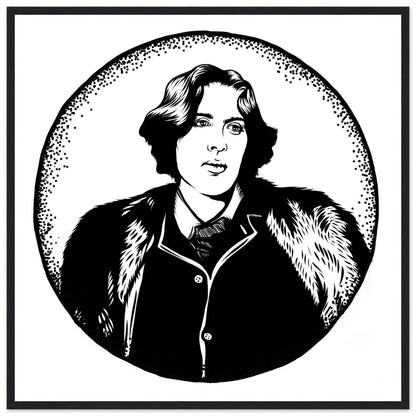 Oscar Wilde Kunstdruck