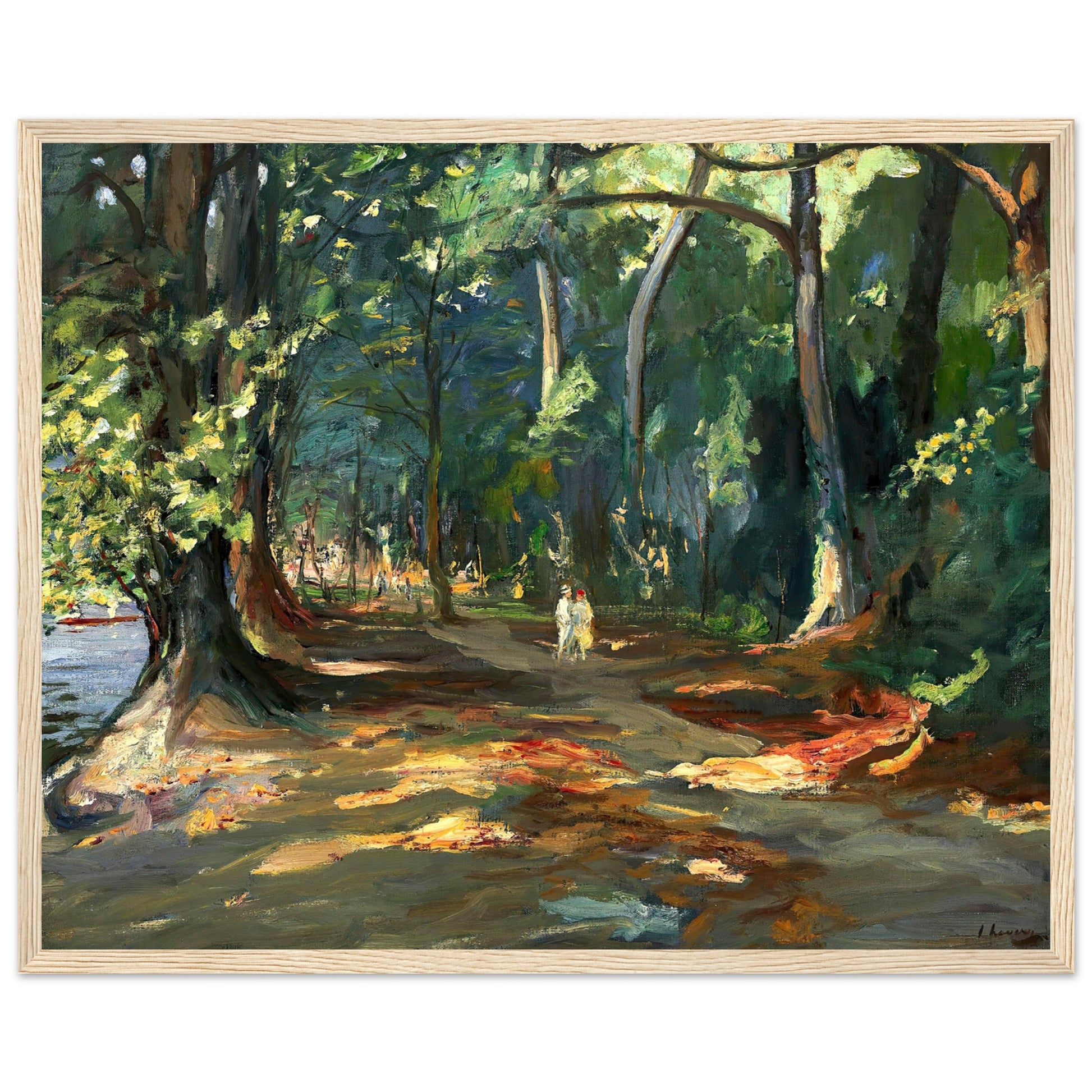 The Path by the River by John Lavery Collector's Print 40x50 cm / 16x20″ – view 21 | Buy Irish Art