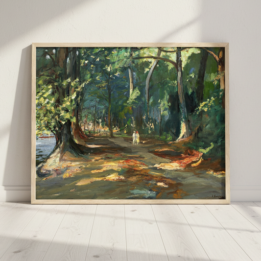 The Path by the River, Maidenhead by Sir John Lavery — Irish art print, archival, framed and unframed