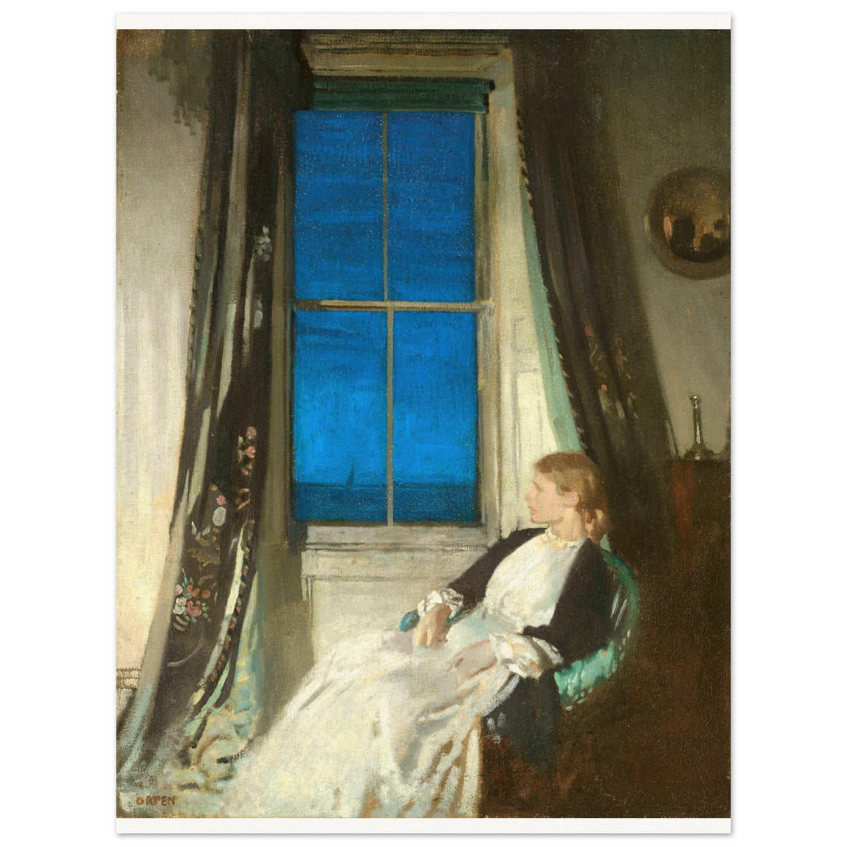 Night by William Orpen, borderless unframed print, product view