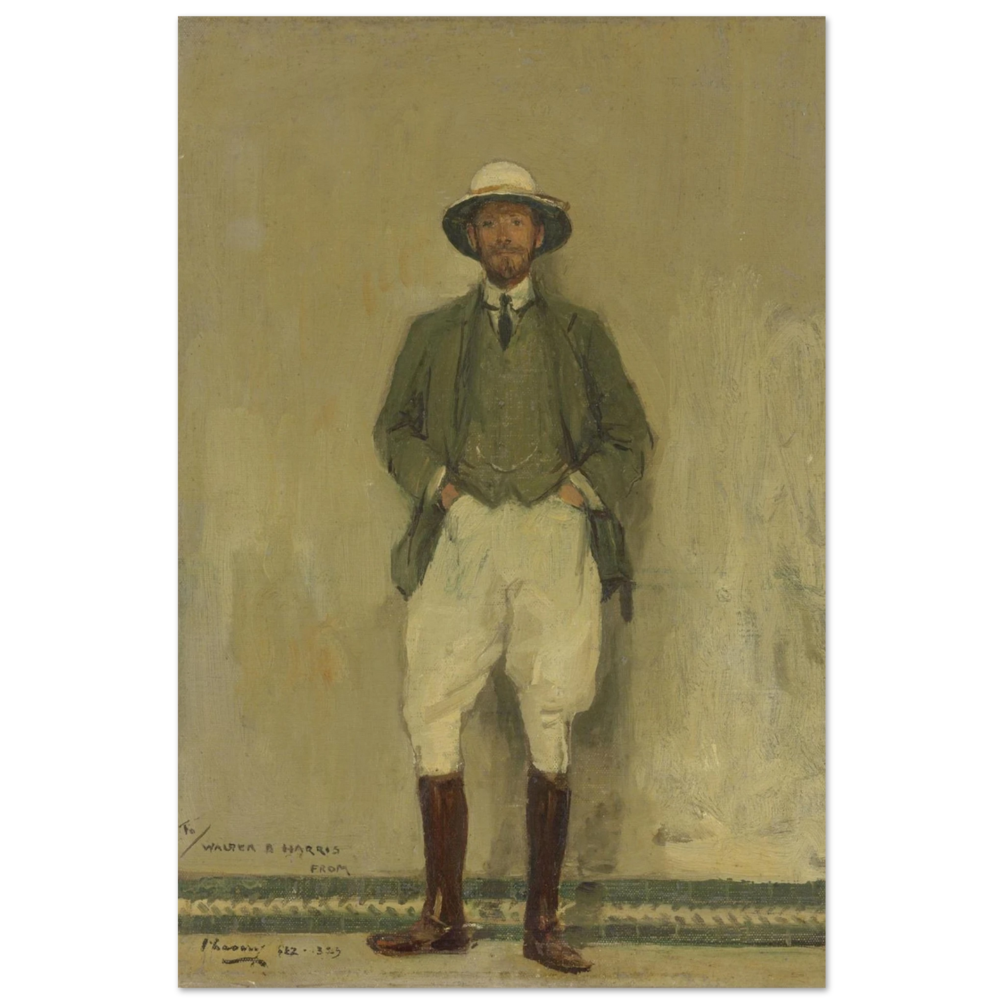 Portrait of Walter B. Harris (1906) – Lavery | Collector’s Edition – view 5 | Buy Irish Art
