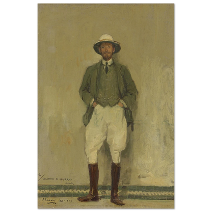 Portrait of Walter B. Harris (1906) – Lavery | Collector’s Edition – view 5 | Buy Irish Art