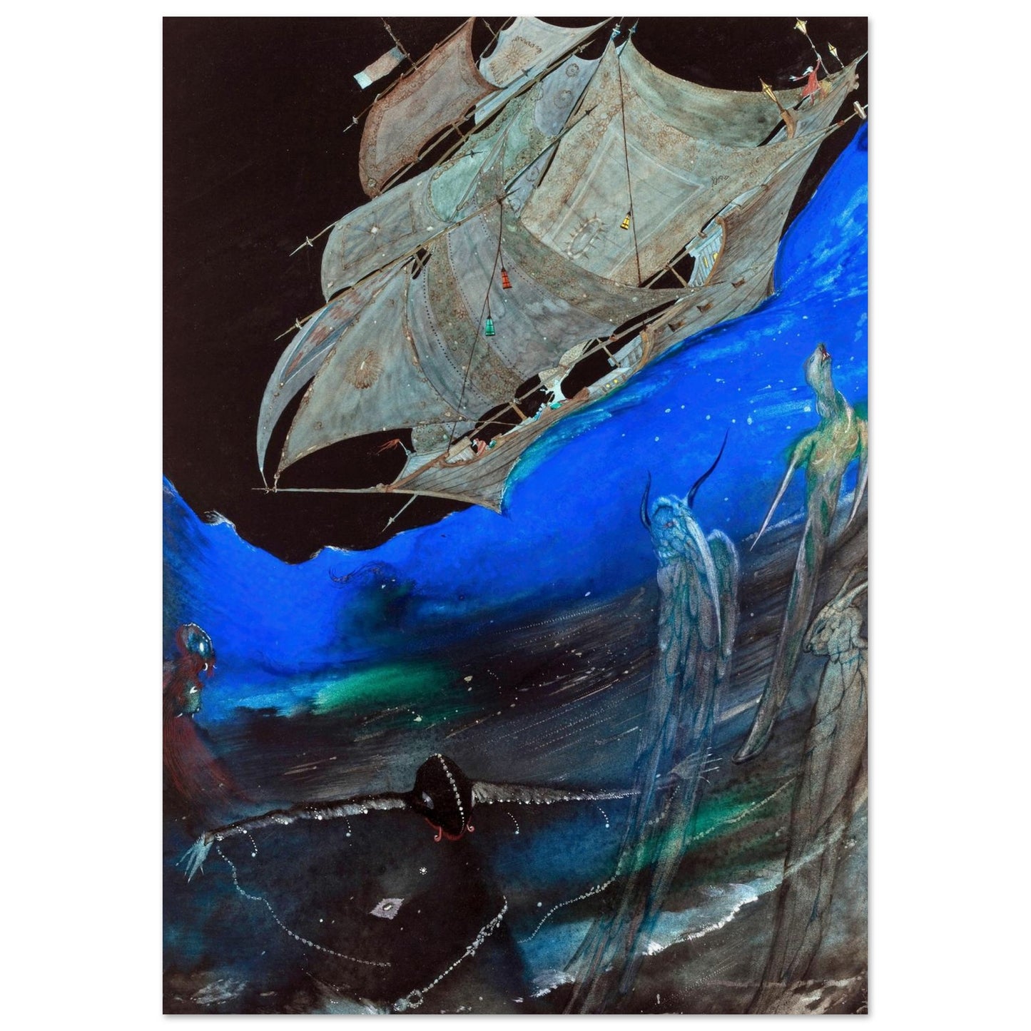 Harry Clarke – Poe’s Tales of Mystery and Imagination Art Print – view 8 | Buy Irish Art