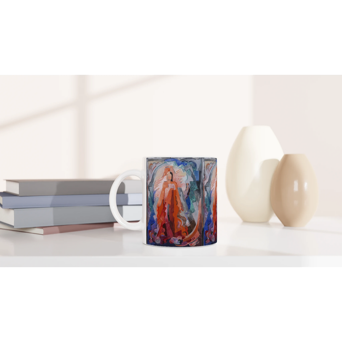 I Have Trodden the Winepress Alone - Ceramic Mug – Mainie Jellett Artwork – view 5 | Buy Irish Art