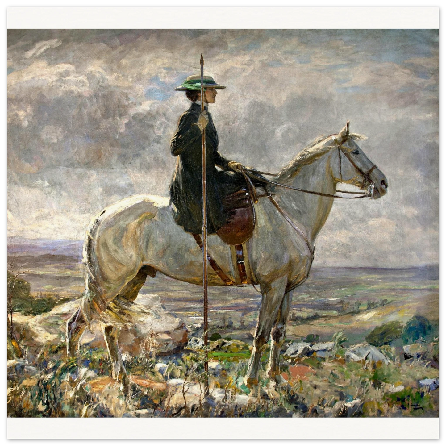 The Amazon by John Lavery – Irish gift idea, fine art print ready to frame