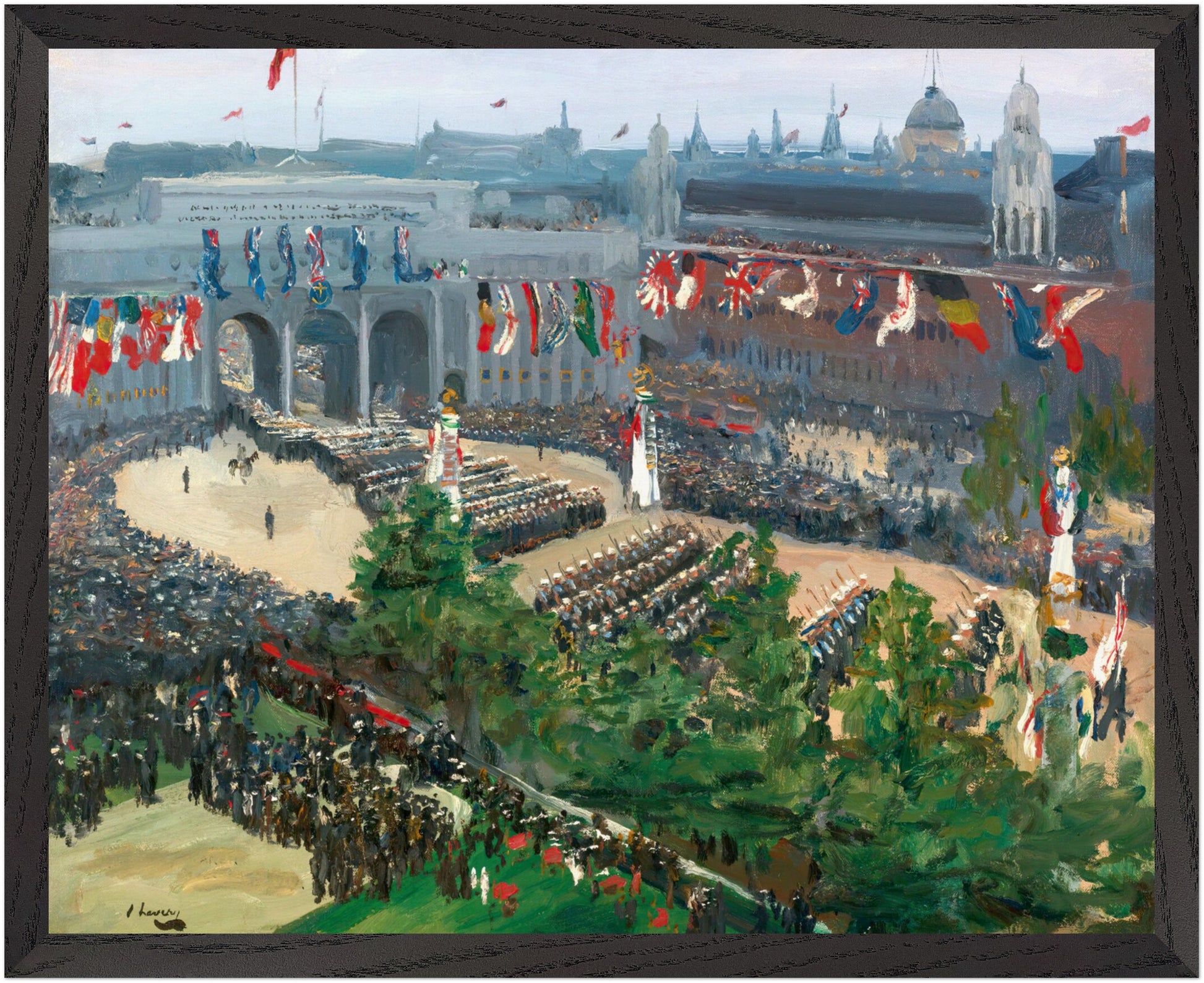 Admiralty Arch Victory Parade (1919) John Lavery Print 40x50 cm / 16x20″ – view 14 | Buy Irish Art