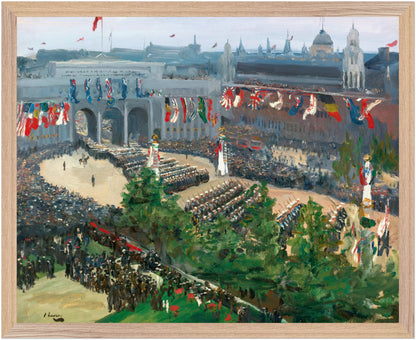 Admiralty Arch Victory Parade (1919) John Lavery Print 40x50 cm / 16x20″ – view 15 | Buy Irish Art