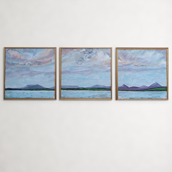 The Hills of Donegal Triptych
