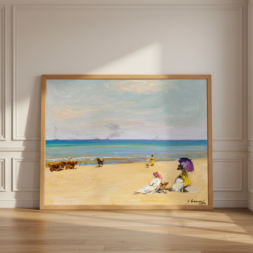 On The Sands by John Lavery Art Print