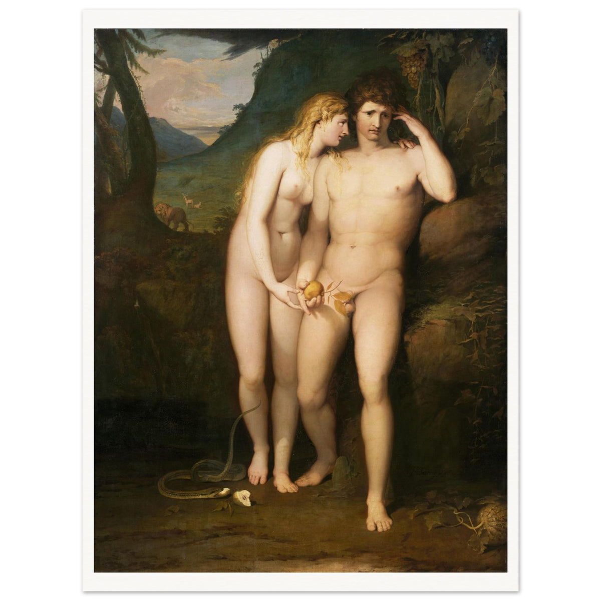 The Temptation of Adam (1767–70) – James Barry Art Print (view 9)
