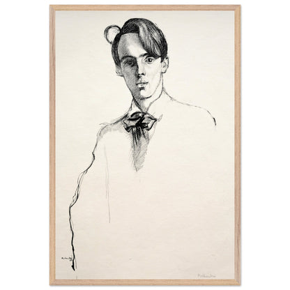 William Butler Yeats by William Rothenstein - Art Print (view 20)