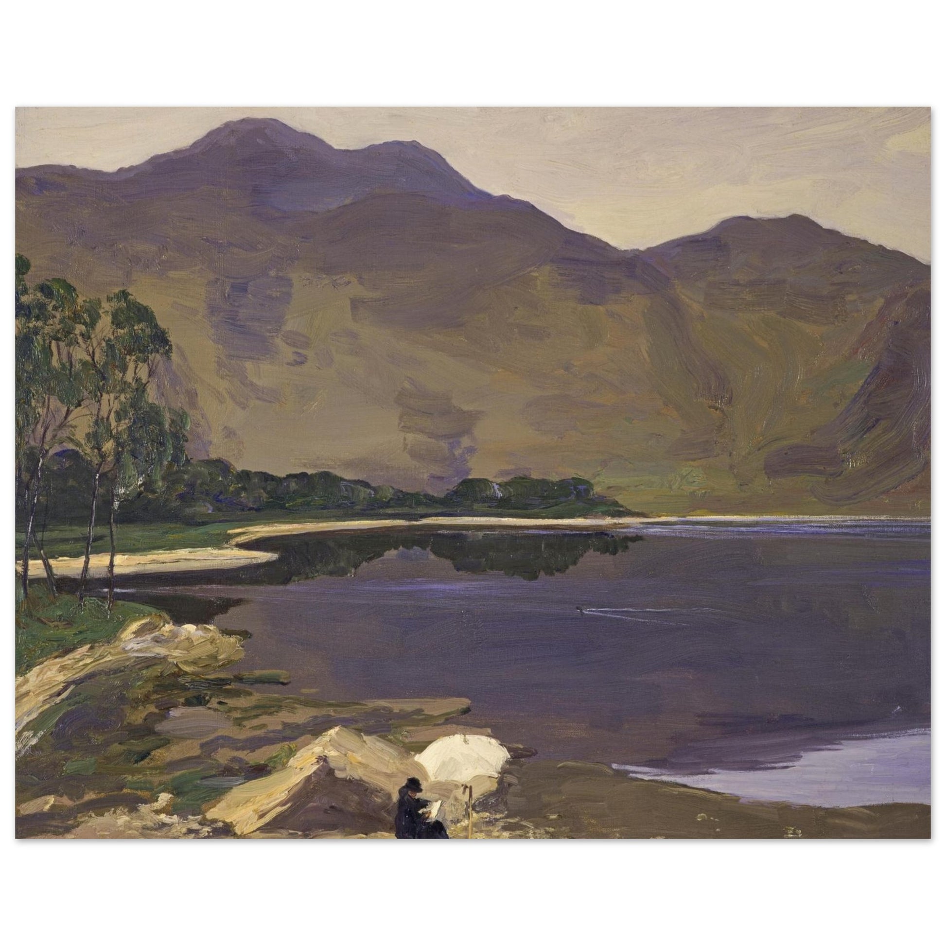 Loch Katrine 40×50 cm – Sir John Lavery Art Print – view 7 | Buy Irish Art