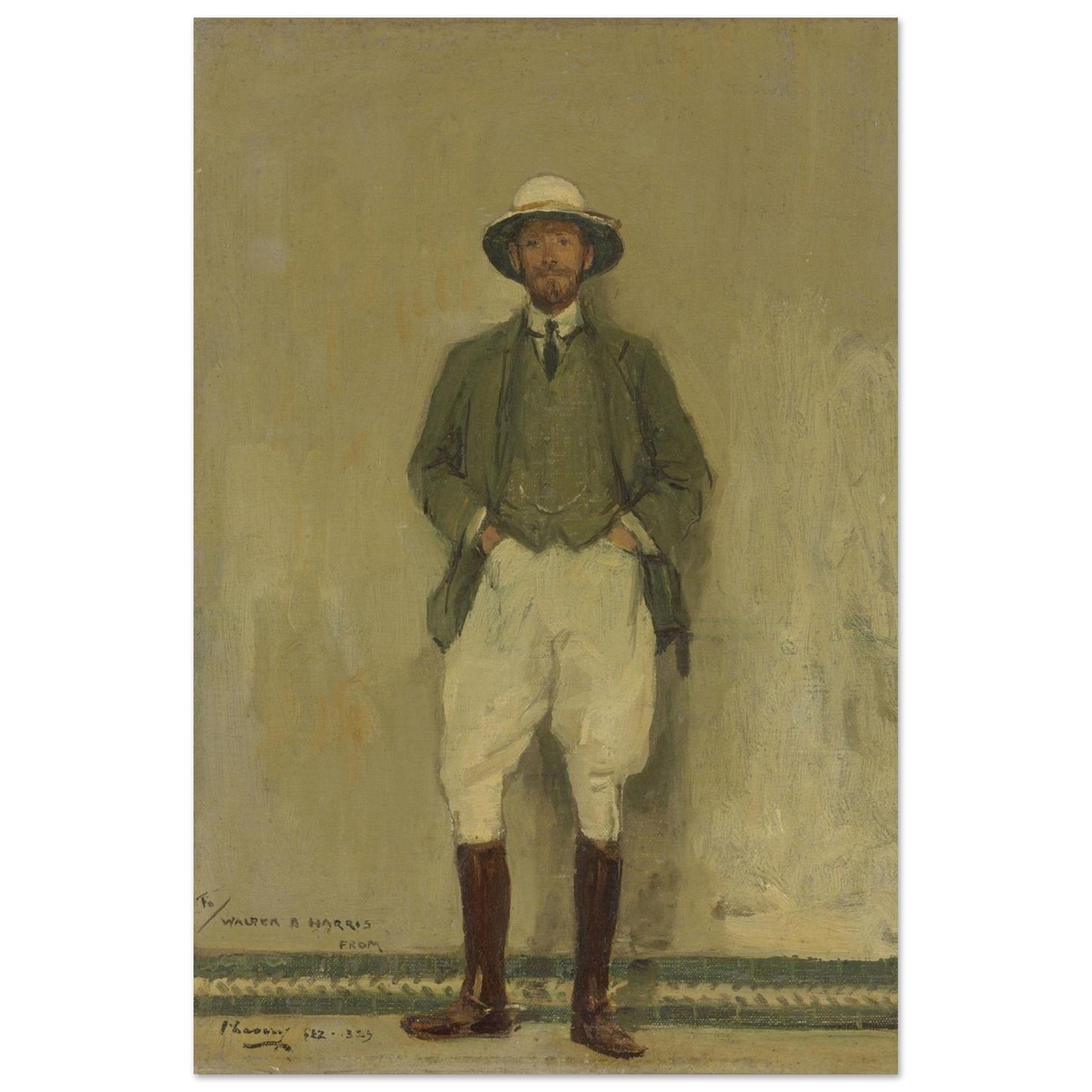 Portrait of Walter B. Harris (1906) – Lavery | Collector’s Edition – view 11 | Buy Irish Art