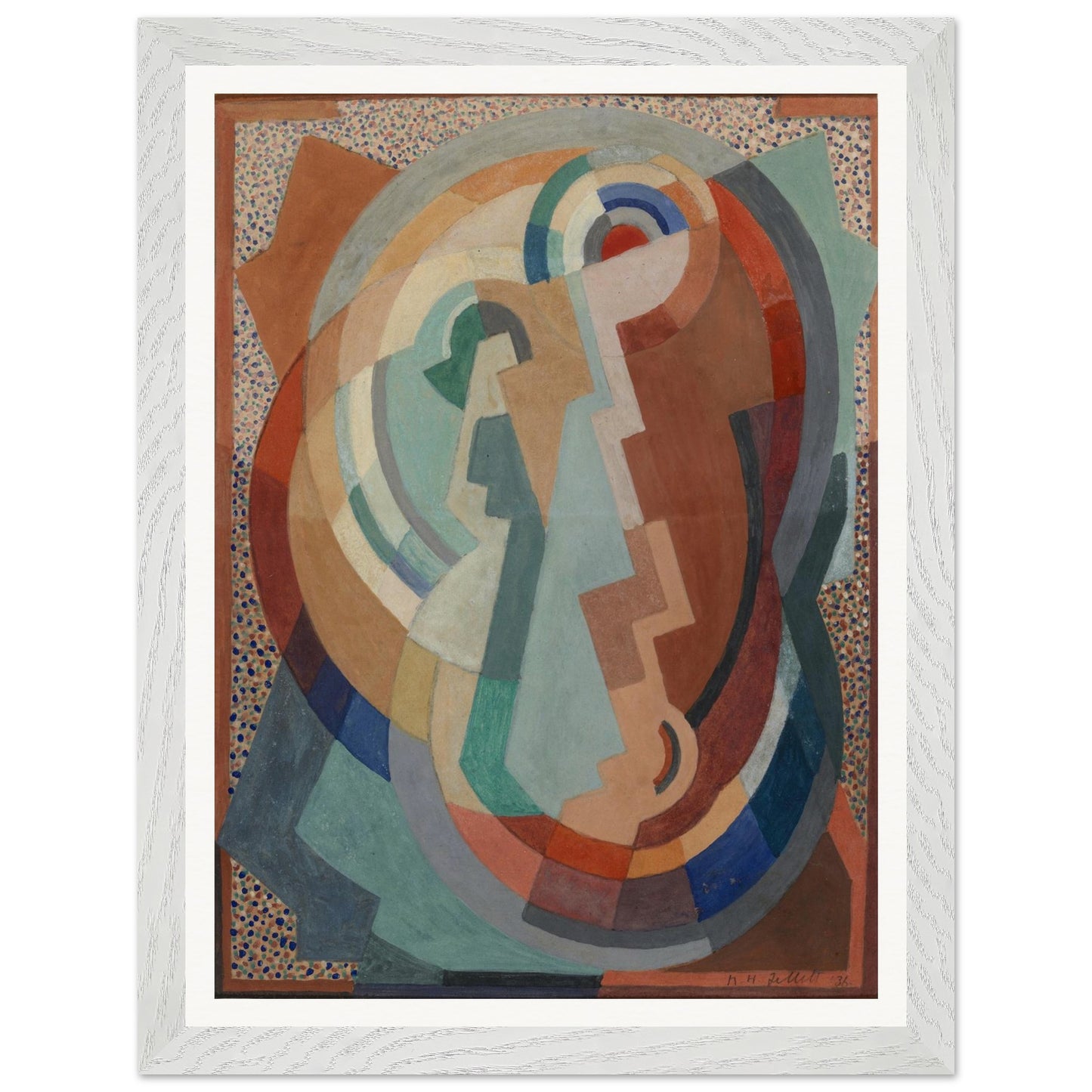 The Virgin and Child by Mainie Jellett – Irish Modernist Art Print (view 10)
