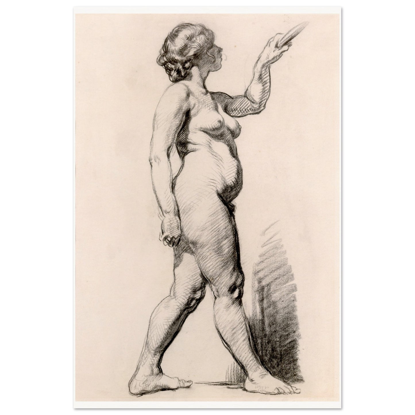 A Standing Female Figure – Sarah Henrietta Purser (view 14)