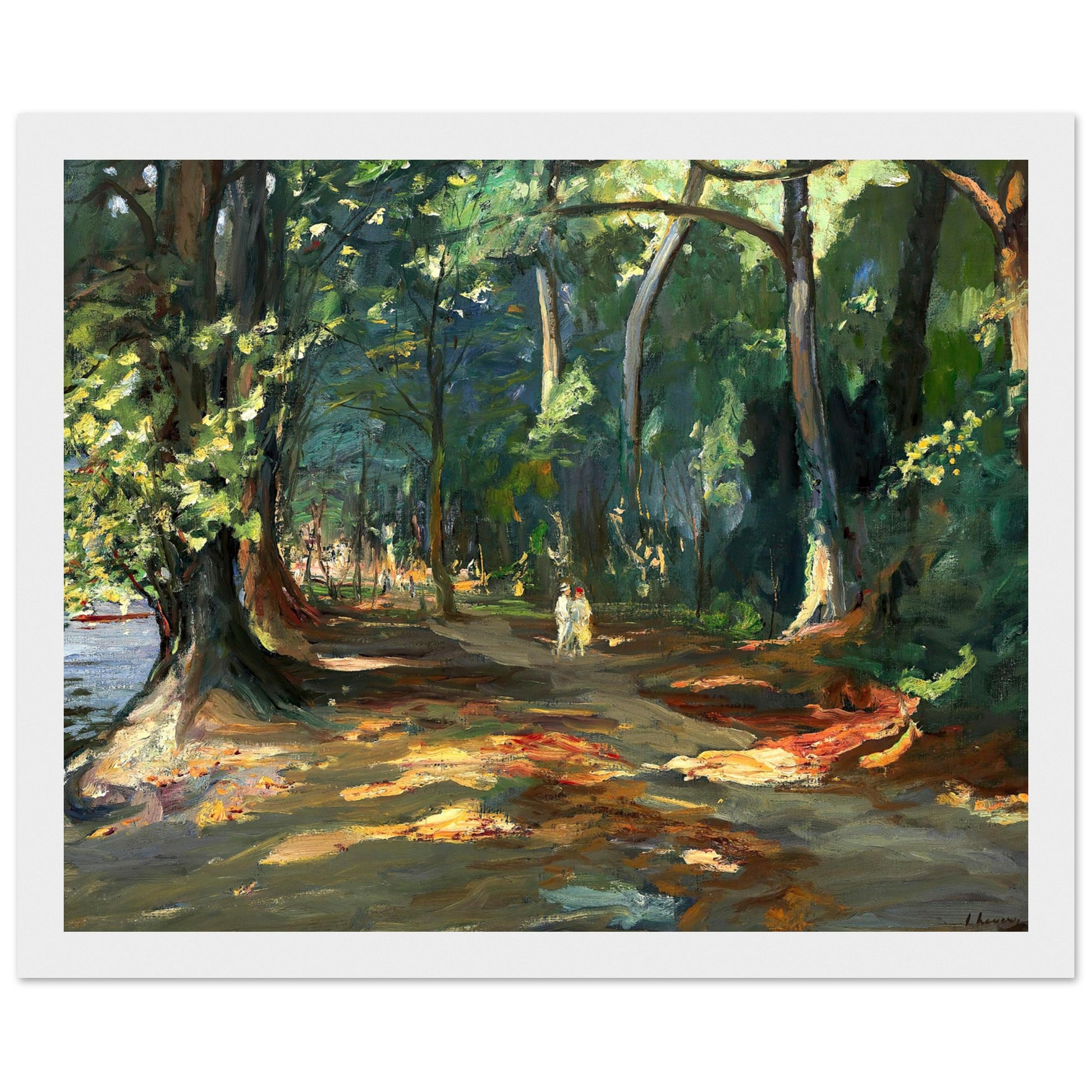 The Path by the River by John Lavery Collector's Print 40x50 cm / 16x20″ – view 18 | Buy Irish Art