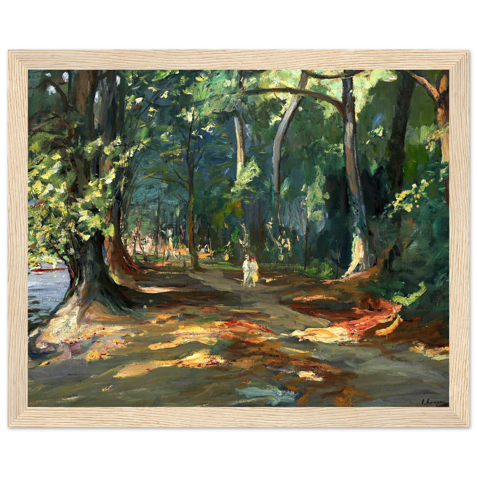 The Path by the River by John Lavery Collector's Print 40x50 cm / 16x20″ – view 22 | Buy Irish Art
