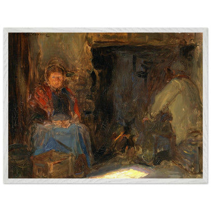 A Galway Cottage - Art Print by Irish Artist  Walter Frederick Osborne – view 16 | Buy Irish Art