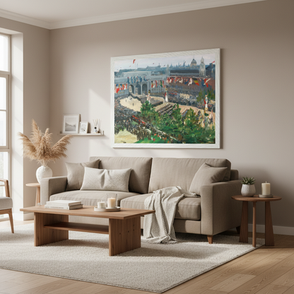 Admiralty Arch Victory Parade (1919) John Lavery Print 40x50 cm / 16x20″