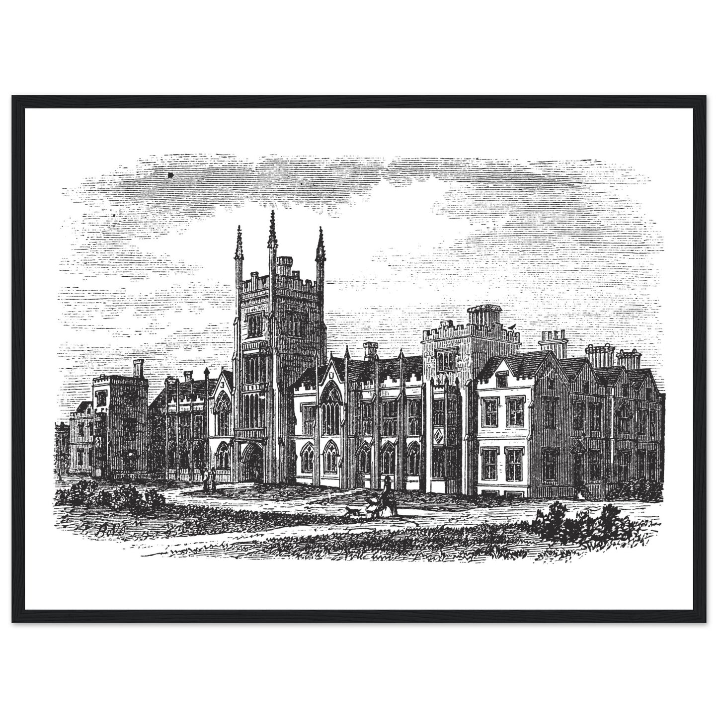 Belfast Queen's University Framed Wall Art Print – view 7 | Buy Irish Art