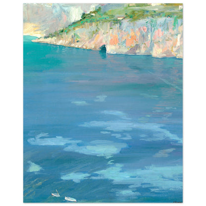The Little White Boats - John Lavery Art Print 40x50 cm / 16x20″ – detail view | Buy Irish Art