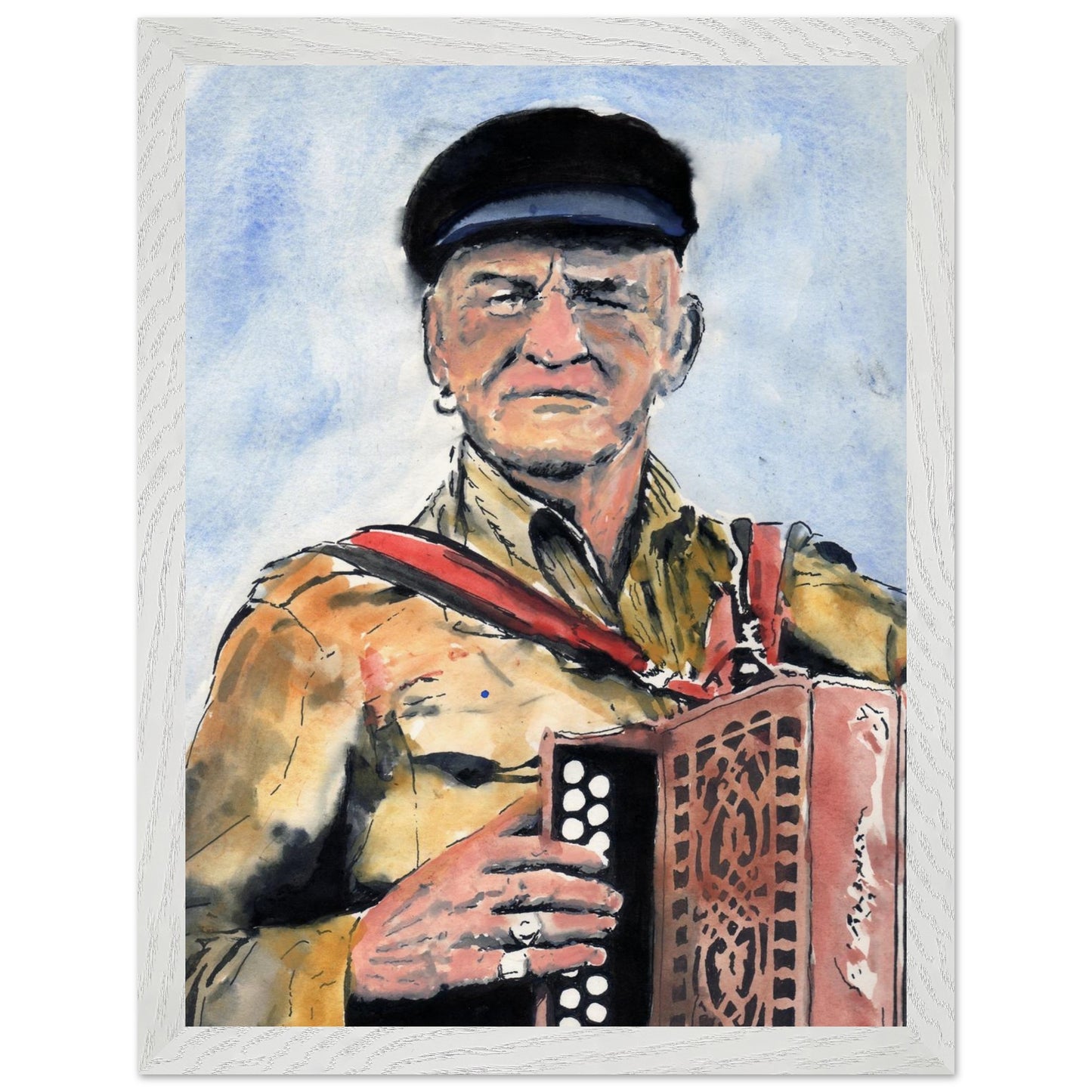 Patsy Dan Rogers Framed Art Print King of Tory Island – view 9 | Buy Irish Art